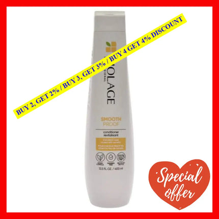 Biolage Smoothproof Conditioner By Matrix For Unisex - 13.5 Oz