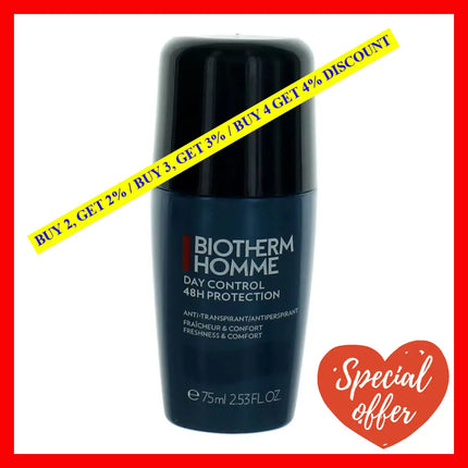 Biotherm Homme Day Control 48H Protection By 2.53 Oz Antiperspirant