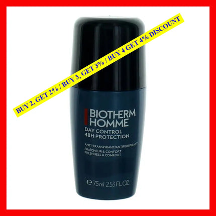 Biotherm Homme Day Control 72H Protection By 2.53 Oz Antiperspirant