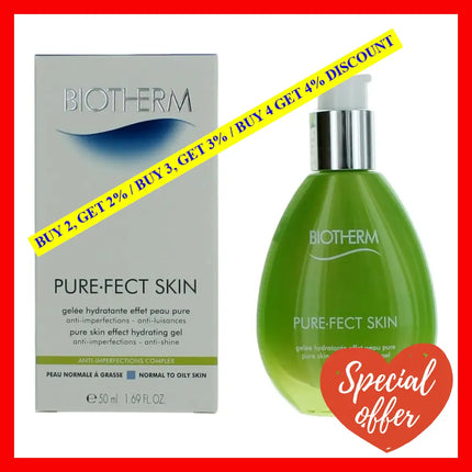 Biotherm Pure-Fect Skin By 1.69 Oz Pure Effect Hydrating Gel