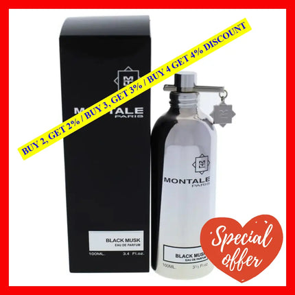 Black Musk By Montale For Unisex - 3.4 Oz Edp Spray