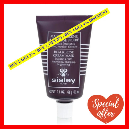 Black Rose Cream Mask By Sisley For Women - 2 Oz Masque