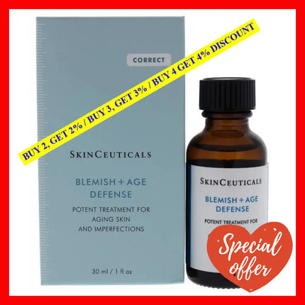 Blemish Plus Age Defense Serum By Skinceuticals For Unisex - 1 Oz