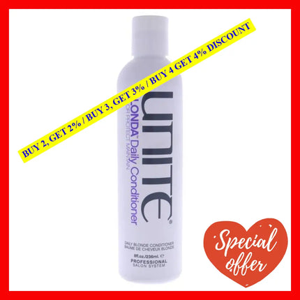 Blonda Conditioner By Unite For Unisex - 8 Oz