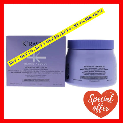 Blonde Absolu Ultra Violet Masque By Kerastase For Unisex - 16.9 Oz