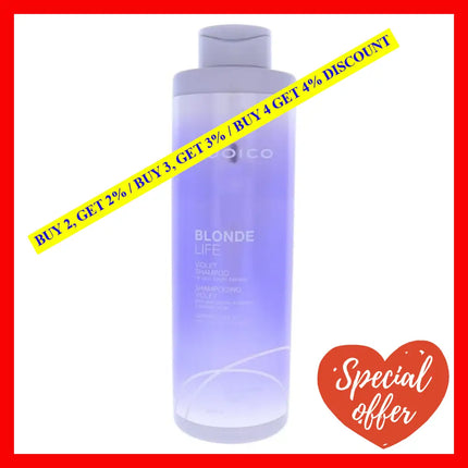 Blonde Life Violet Shampoo By Joico For Unisex - 33.8 Oz