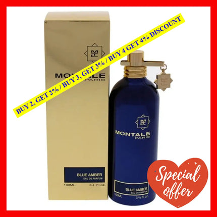 Blue Amber By Montale For Unisex - 3.4 Oz Edp Spray