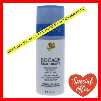 Bocage Caress Deodorant Roll-On By Lancome For Unisex - 1.7 Oz