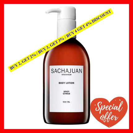 Body Lotion Shiny Citrus By Sachajuan For Unisex - 16.9 Oz