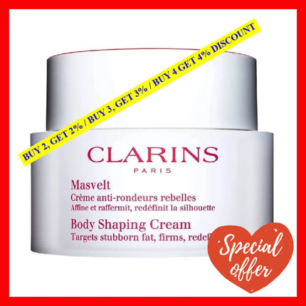 Body Shaping Cream By Clarins For Unisex - 6.4 Oz