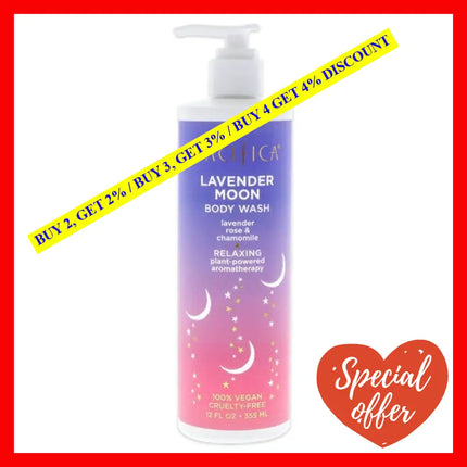 Body Wash - Lavender Moon By Pacifica For Women 12 Oz