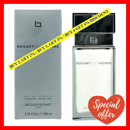 Bogart Pour Homme By Jacques 3.3 Oz Eau De Toilette Spray For Men