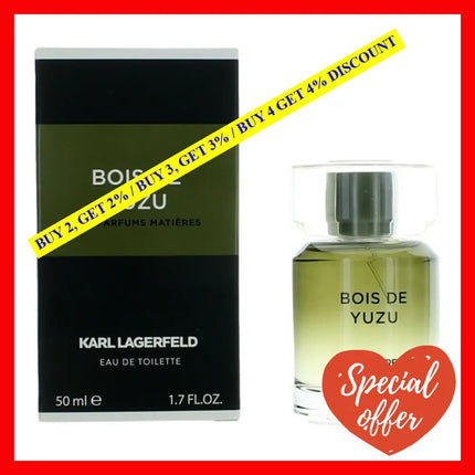 Bois De Yuzu By Karl Lagerfeld 1.7 Oz Eau Toilette Spray For Men