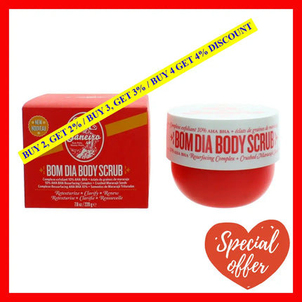 Bom Dia Body Scrub By Sol De Janeiro 7.8 Oz