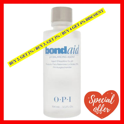 Bond Aid Ph Balancing Agent By Opi For Women - 3.5 Oz Nail Treatment