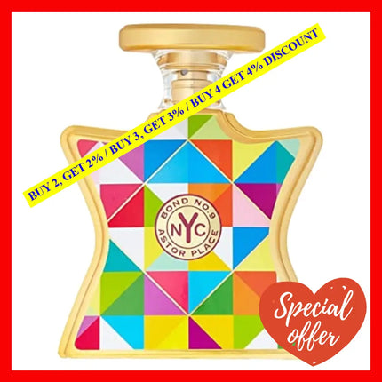 Bond No.9 Astor Place Eau De Parfumand Unisex 3.4 Oz / 100 Ml