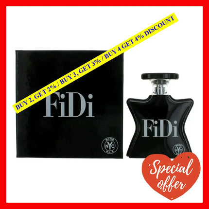 Bond No. 9 Fidi By 3.3 Oz Eau De Parfum Spray For Unisex