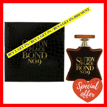 Bond No. 9 Sutton Place By 3.3 Oz Eau De Parfum Spray For Men