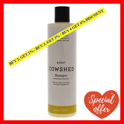 Boost Shampoo By Cowshed For Unisex - 10.14 Oz