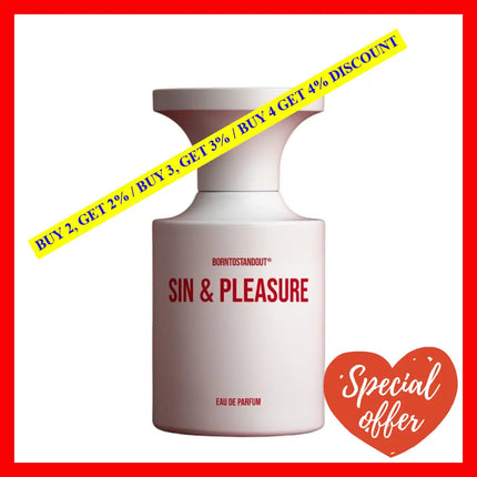 Borntostandout Sin And Pleasure Eau De Parfum Unisex 1.7 Oz - 50 Ml