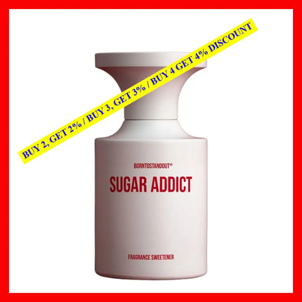 Borntostandout Sugar Addict 1.7 Oz - 50 Ml Eau De Parfum Unisex