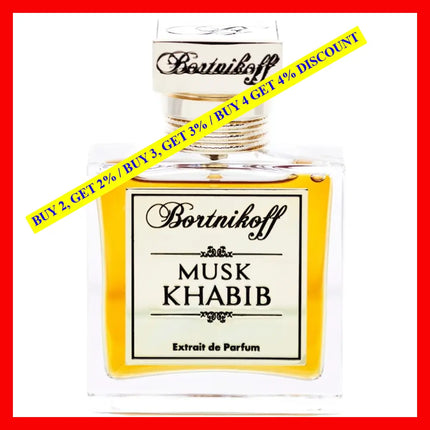 Bortnikoff Musk Khabib Extrait De Parfum Unisex 1.7 Oz / 50 Ml