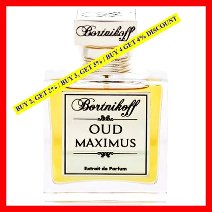 Bortnikoff Oud Maximus Extrait De Parfum Unisex 1.7 Oz / 50 Ml