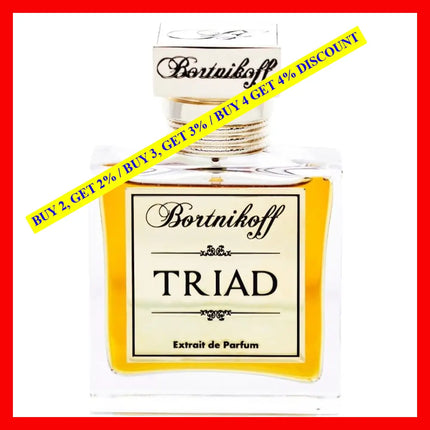 Bortnikoff Triad Extrait De Parfum Unisex 1.7 Oz / 50 Ml