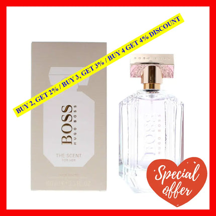 Boss The Scent For Her By Hugo For Women - 3.3 Oz Edt Spray