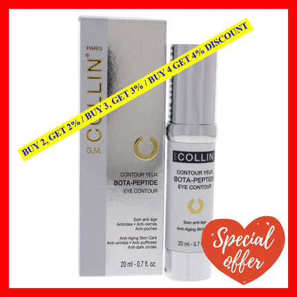 Bota-Peptide Eye Contour Cream By G.m. Collin For Unisex - 0.7 Oz