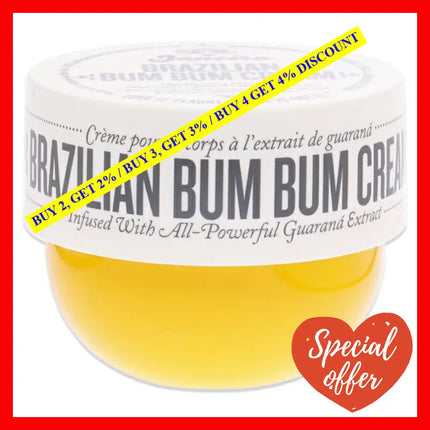 Brazilian Bum Cream By Sol De Janeiro For Unisex - 2.5 Oz