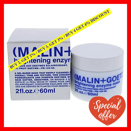 Brightening Enzyme Mask By Malin + Goetz For Unisex - 2 Oz