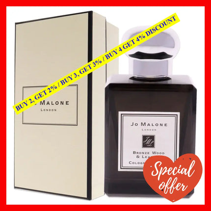 Bronze Wood And Leather Intense By Jo Malone For Unisex - 1.7 Oz Cologne Spray