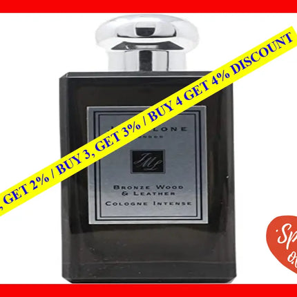 Bronze Wood And Leather Intense By Jo Malone For Unisex - 3.4 Oz Cologne Spray