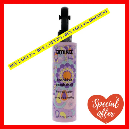 Brooklyn Bombshell Blowout Spray By Amika For Unisex - 6.7 Oz Hairspray