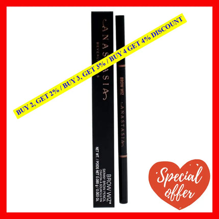 Brow Wiz - Dark Brown By Anastasia Beverly Hills For Women 0.003 Oz Eyebrow