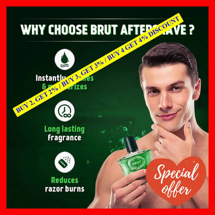 Brut Original 100Ml After Shave