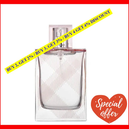 Burberry Brit Sheer By For Women - 3.4 Oz Edt Spray (Tester)