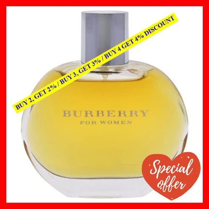 Burberry By For Women - 3.3 Oz Edp Spray (Tester)