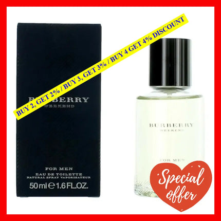 Burberry Weekend By 1.6 Oz Eau De Toilette Spray For Men