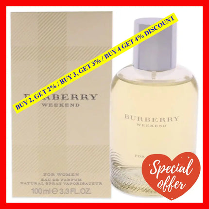 Burberry Weekend By For Women - 3.3 Oz Edp Spray