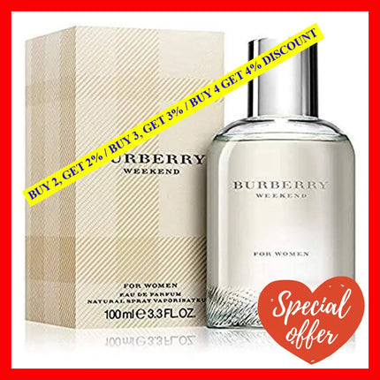 Burberry Weekend By For Women - 3.3 Oz Edp Spray