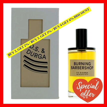 Burning Barbershop By D.s. & Durga 3.4 Oz Eau De Parfum Spray For Men