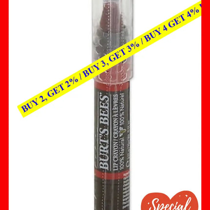 Burts Bees Lip Crayon - # 435 Napa Vineyard By For Women 0.11 Oz Lipstick