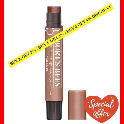 Burts Bees Lip Shimmer - Caramel By For Women 0.09 Oz