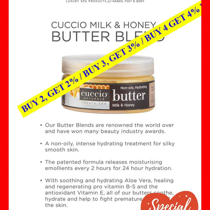 Butter Babies - Milk And Honey By Cuccio Naturale For Unisex 1.5 Oz Body Lotion