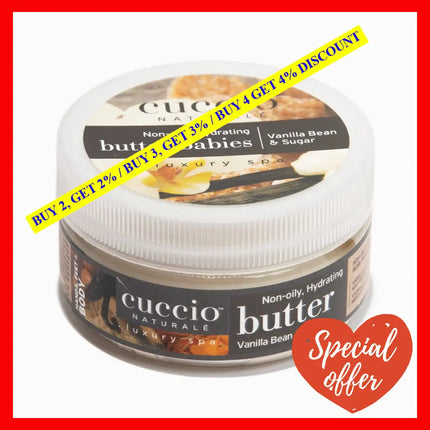 Butter Blend - Vanilla Bean And Sugar By Cuccio Naturale For Unisex 8 Oz Body Lotion