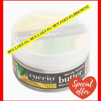 Butter Blend - White Limetta And Aloe Vera By Cuccio Naturale For Unisex 8 Oz Body Lotion