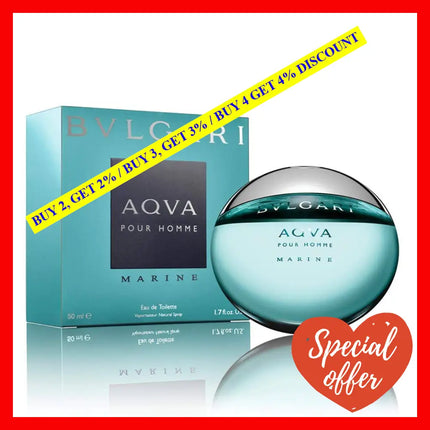 Bvlgari Aqva Marine By For Men - 1.7 Oz Edt Spray