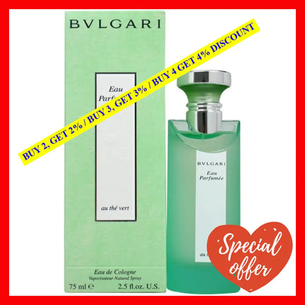 Bvlgari Au The Vert By For Women - 2.5 Oz Edc Spray